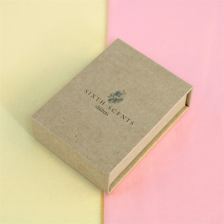 Kraft Pinstripe Magnetic Closure Gift Boxes